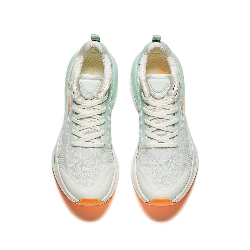 （Women）Anta C37 5.0 Nitrogen Technology Running Shoes - White/Cyan