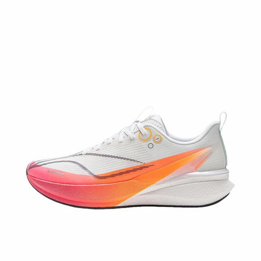 【Xiao Zhan 】 Li-Ning Red Hare 8 Pro Running Shoes - White/Red-orange