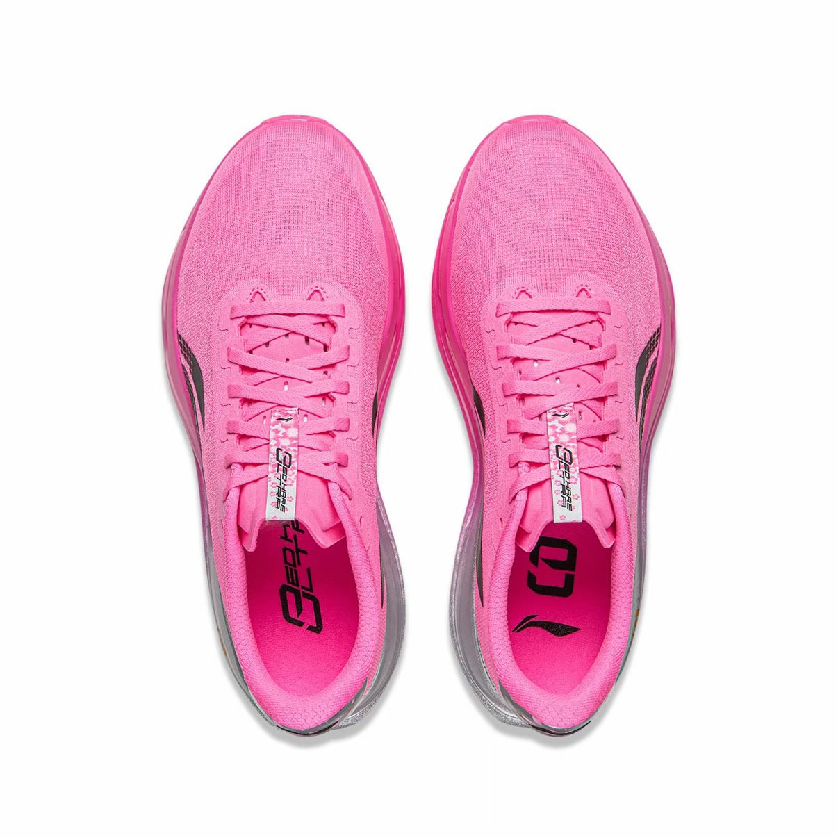(Men & Women)Li-Ning Red Hare 9 Ultra Marathon Running Shoes - Pink/Silver