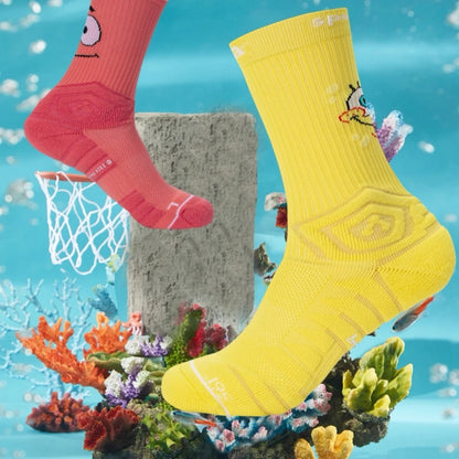 SpongeBob SquarePants x 361° Cartoon Sports Basketball Socks