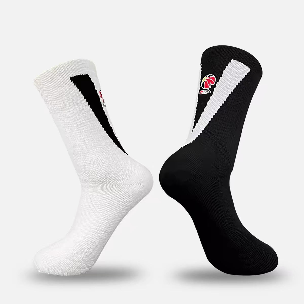 CBA Player Edition Elite PE Long Basketball Socks (Big V)