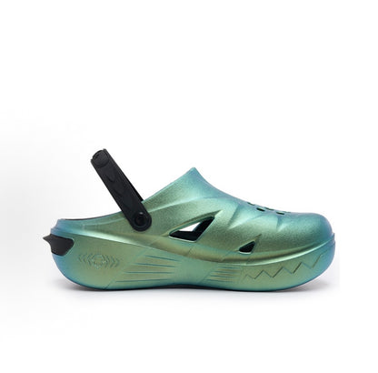 Rigorer Shark 4 SliX Technology Slides - Electroplated Green