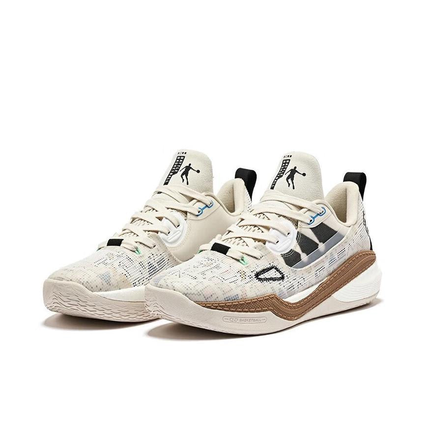 Keldon Johnson x Qiaodan Fengci 6 Pro - White/Brown