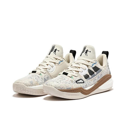 Keldon Johnson x Qiaodan Fengci 6 Pro - White/Brown