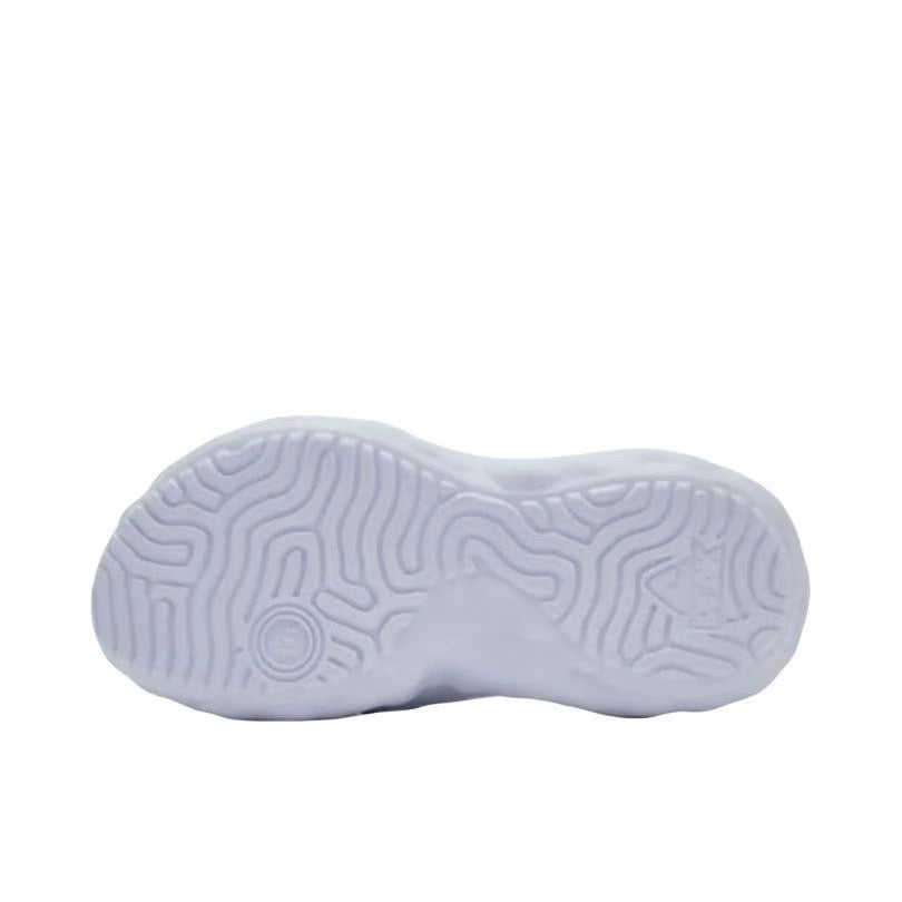 （Men & Women）Peak Taichi Cloud Soft-soled Velcro Slippers - White/Black