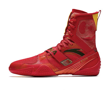 Anta | China National Team 2024 Paris Olympics Professional Boxing Shoes - Classic Red