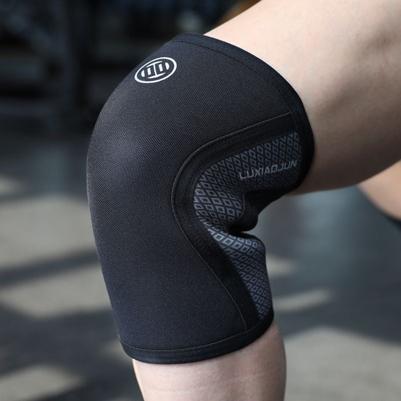 Lu Xiaojun Men & Women 7mm Weightlifting Knee Sleeves