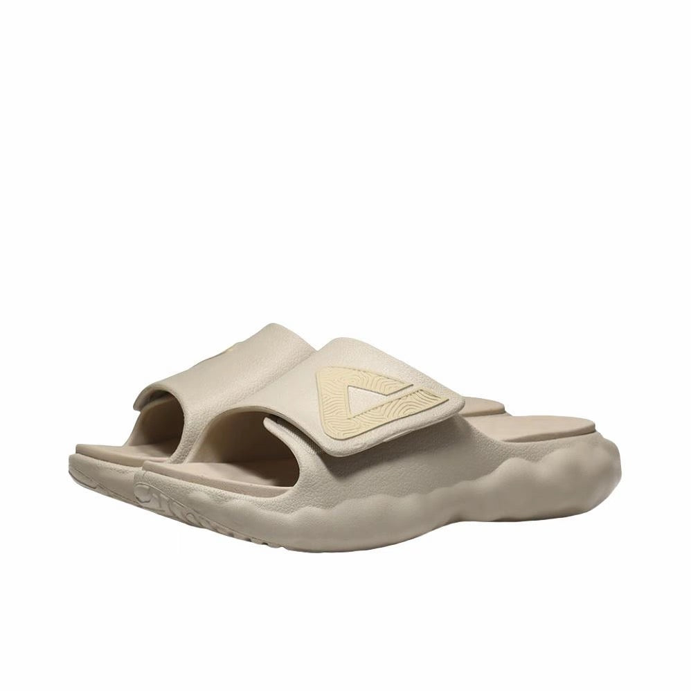 （Men & Women）Peak Taichi Cloud Soft-soled Velcro Slippers - Ivory Yellow