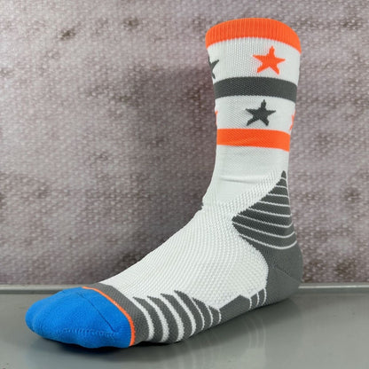 UZPO Star-Shaped Towel Basketball Socks
