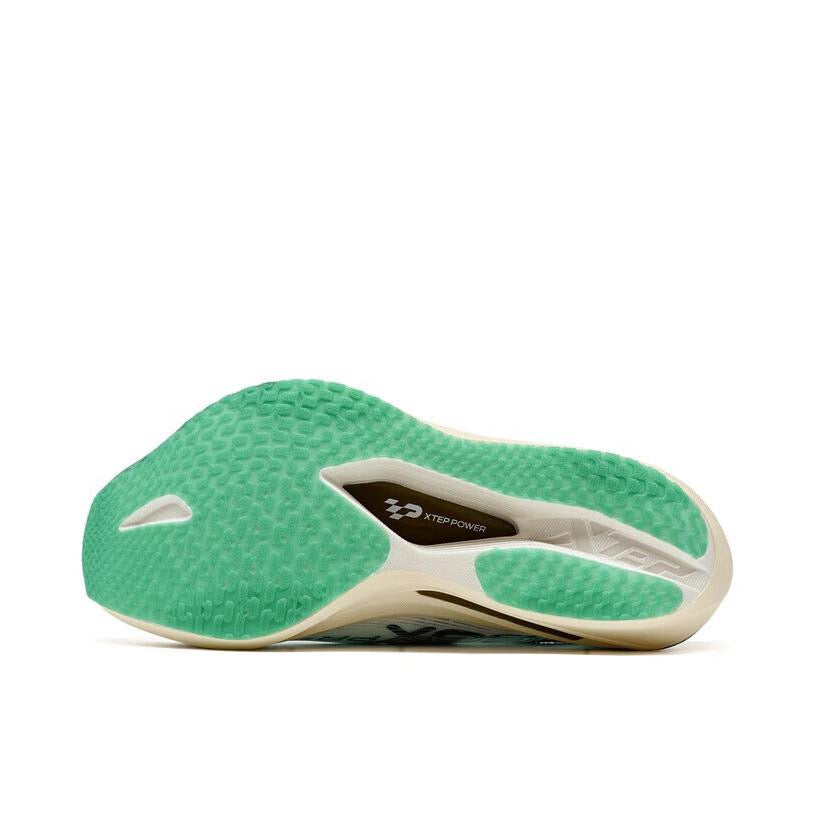 Xtep 160X 7.0 Pro Marathon Running Shoes - White/Green