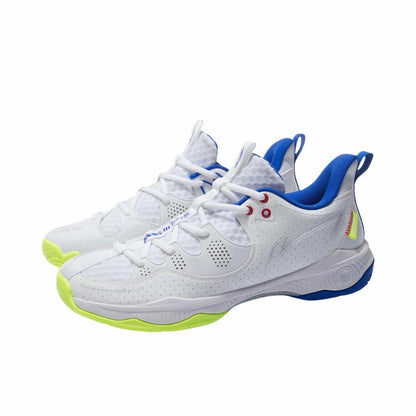 Li-Ning Halberd ZJ 3.0 Lite Badminton Shoes - Standard White/Blue