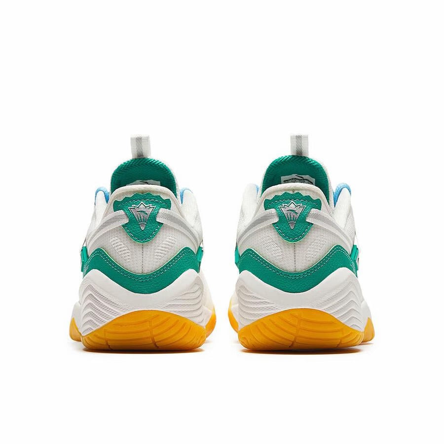 Anta Professional Badminton Shoes - White/Blue