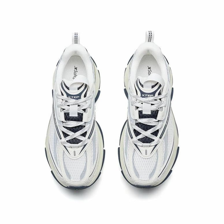 Xtep Basque 2 Sports Couple Height Increasing Shoes - Dawn Gray
