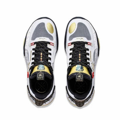 （Kids）Li-Ning Wade All City 11 - White/Bright Gold