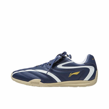 Li-Ning Film Pulse - Deep Beidou Blue | Versatile Footwear (Football/Casual/Retro Training)