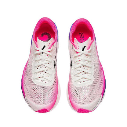 （Women & Men）Anta C202 6.0 Marathon Racing Shoes - White/Purple