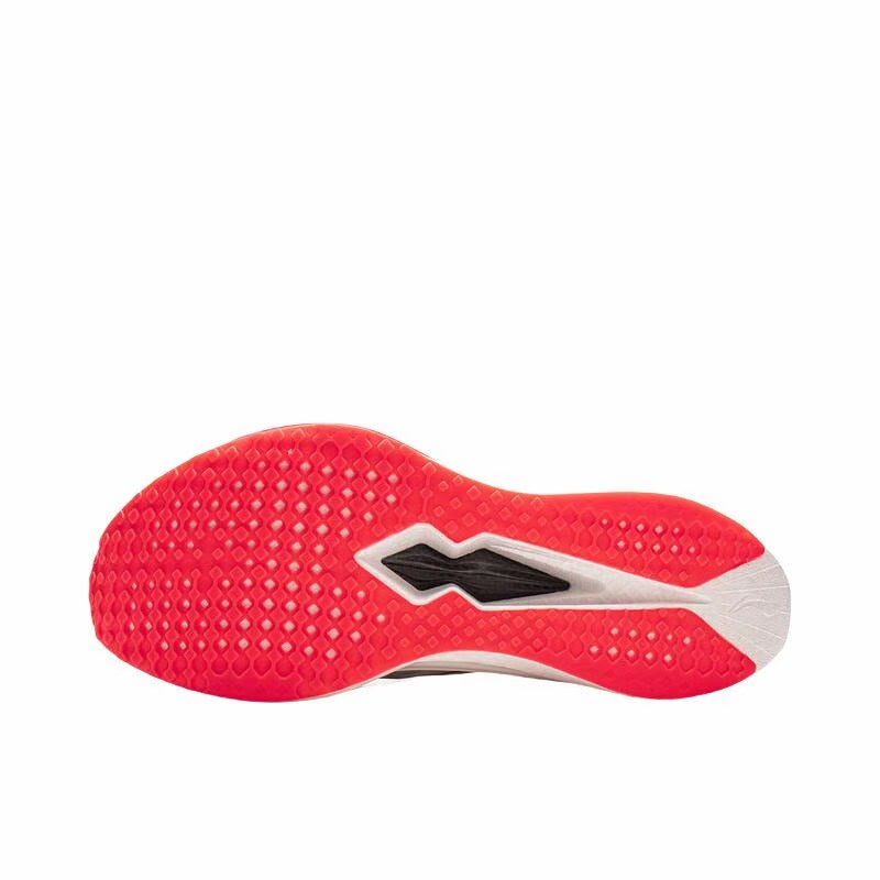 （Men & Women）Li-Ning Feidian 6 Challenger Racing Carbon Plate Running Shoes - White/Pink