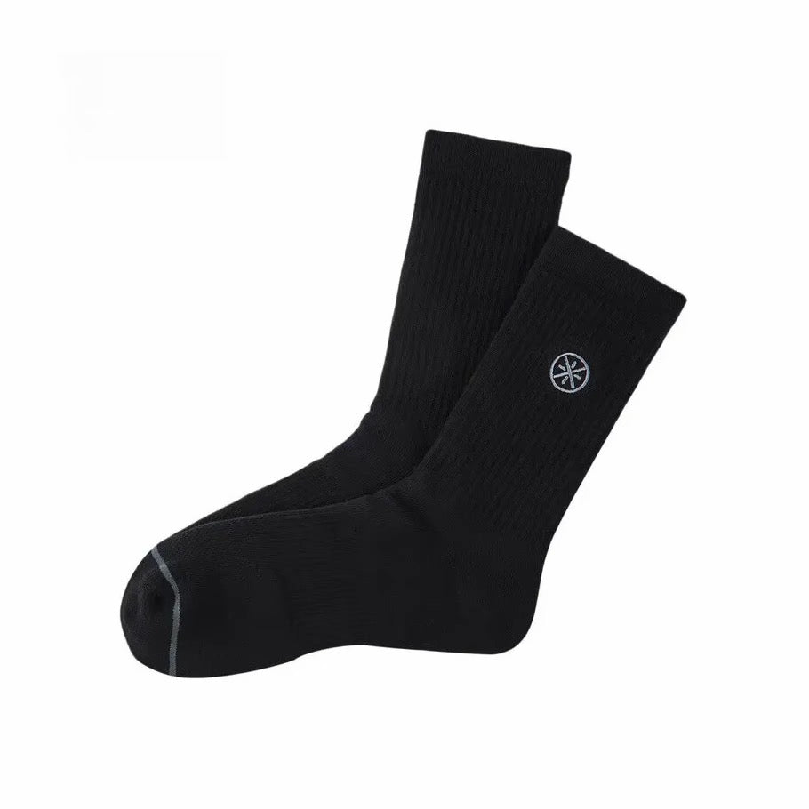 Li-Ning Wade Embroidered Cotton Mid-Calf Socks