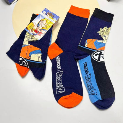 Anime Mid-calf Socks/Naruto/Dragon Ball/Goku