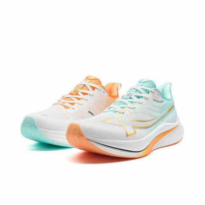 Xtep 2000km 3.0 Running Shoes - Mandarin Ducks / Green White