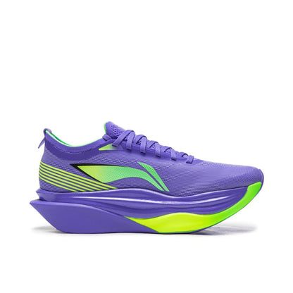 Li-Ning Feidian 6 Elite Challenger Racing Carbon Plate Running Shoes - Fluorescent Star Purple