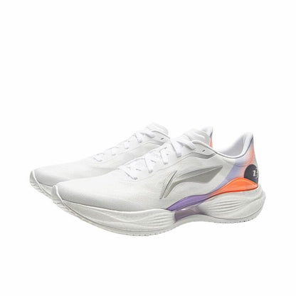 Li-Ning Ultra Light 2023 Running Shoes - White/Purple/Orange