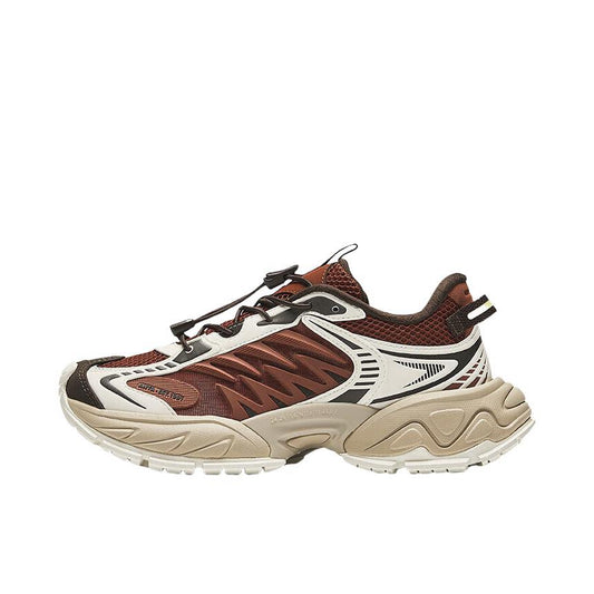 (Men & Women) Anta Star Moon 2 Retro Dad Shoes - White/Brown