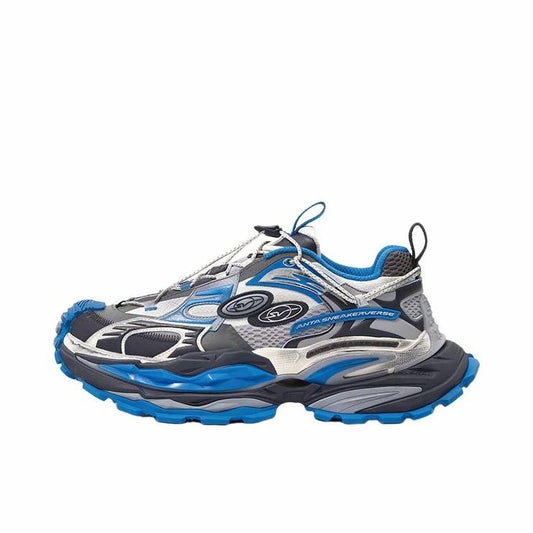 ANTA SNEAKERVERSE StrataVerse Rock Layer Low Dad Shoes - Blue/Gray