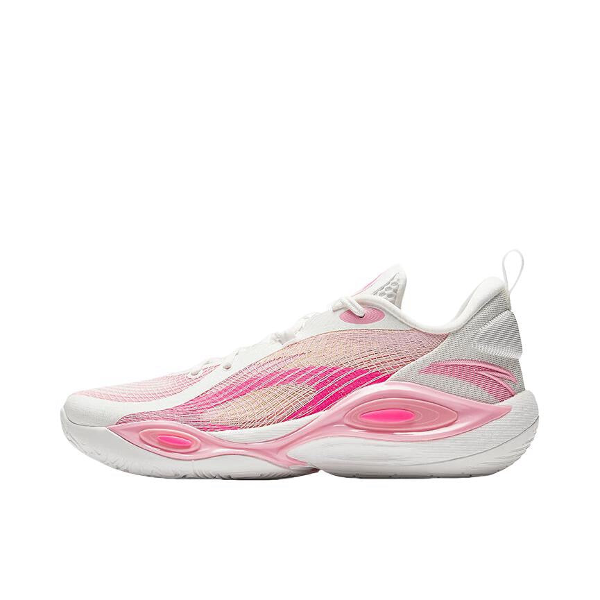 シューズ(男性用) Anta Three-Point Rain 3 - Pink/White Anta Three-Point Rain 3 – Anto Sports