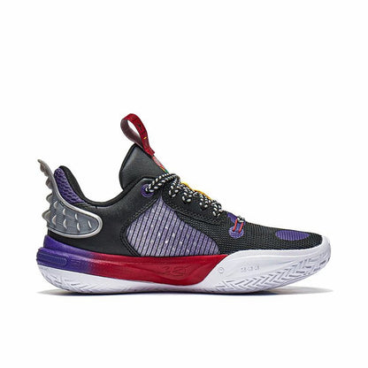 （Kids）Li-Ning Wade All City 11 - Black/Red/Purple
