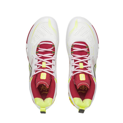 （Men）Li-Ning Saga Ⅲ Pro Badminton Shoes - White/Red