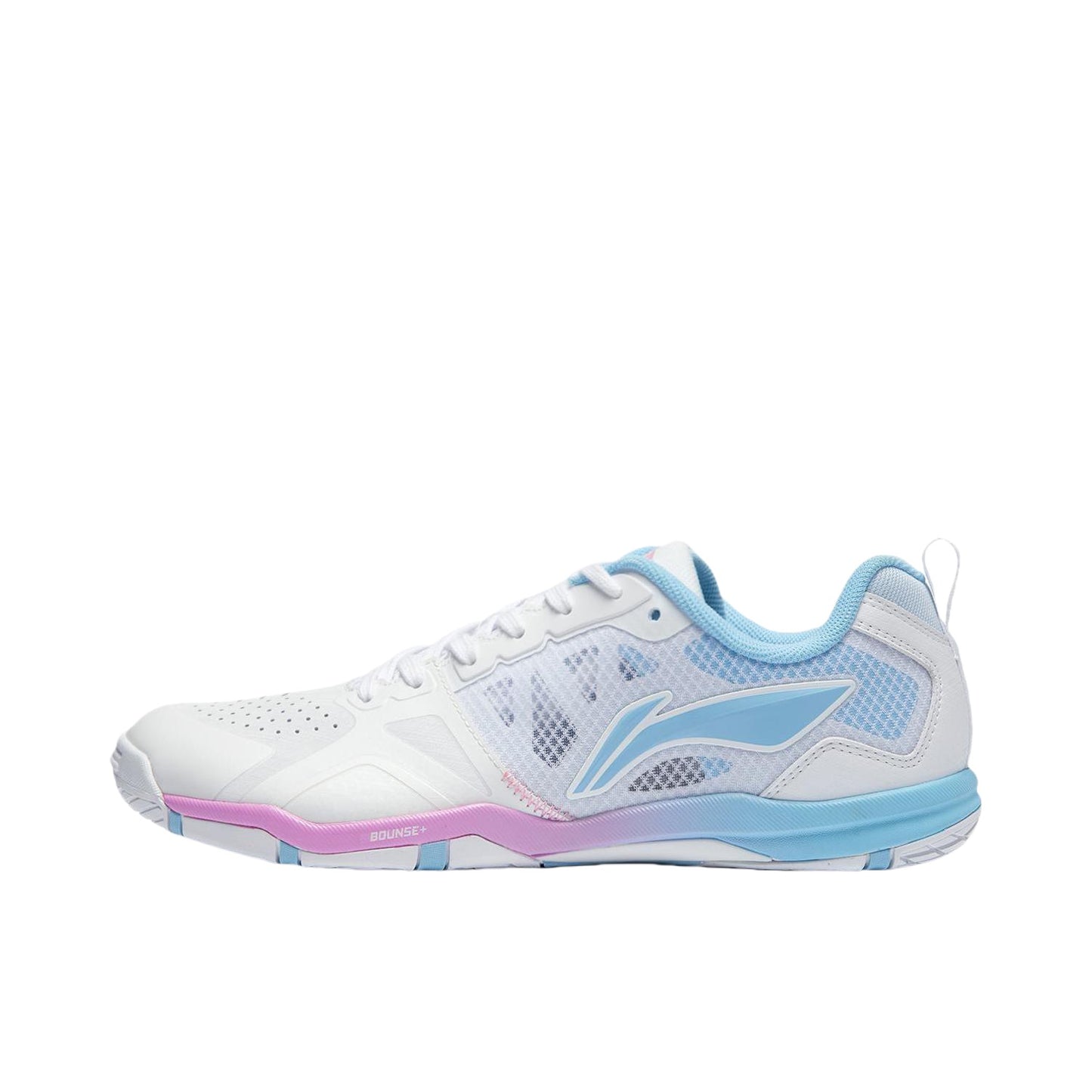 Li-Ning Eagle Eye 2.0 Pro Table Tennis Shoes - White/Pink/Blue