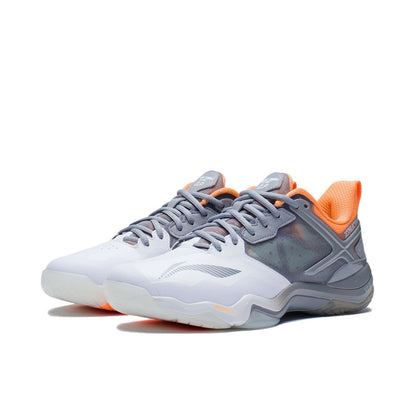 Li-Ning Sonic Boom 1.0 Badminton Shoes - Gray/Orange