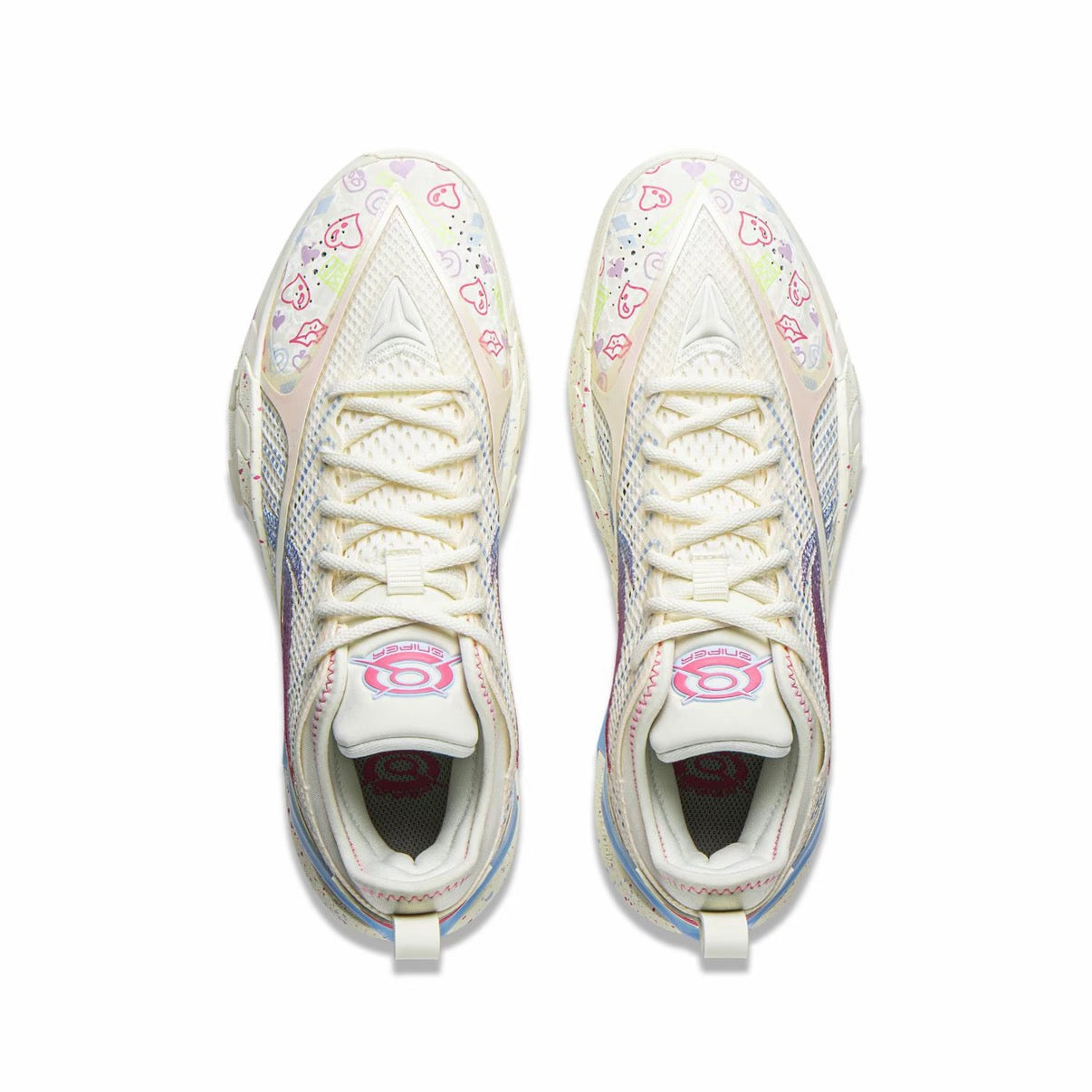 Li-Ning Badfive Guerrilla 2 Super - Off-white/Windmill Blue