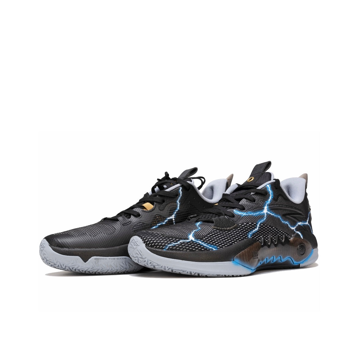 （Custom sneakers）Kyrie Irving x Anta Shock Wave 5 TD - Lightning