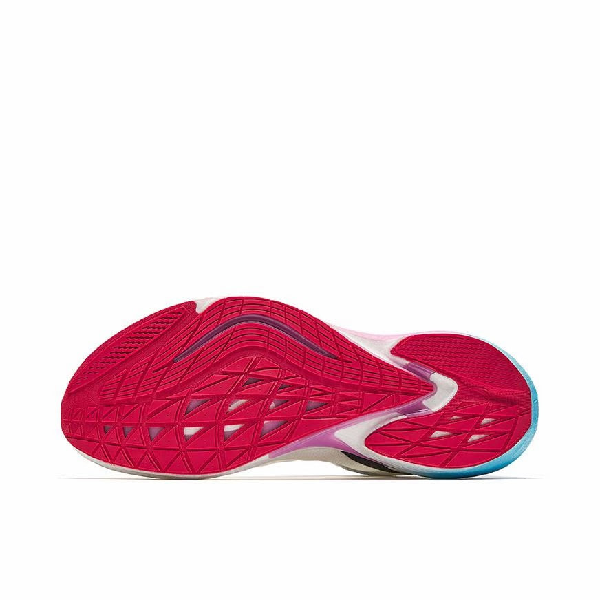 Anta Mach 6.0 Running Shoes - Papyrus white/Blue/Pink