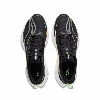 Li-Ning Red Hare 9 Pro Marathon Running Shoes - Black/White/Green