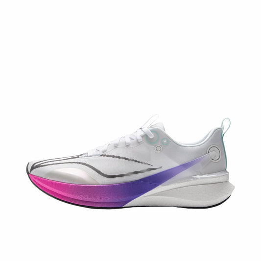 （Men & Women）【Xiao Zhan 】 Li-Ning Red Hare 8 Pro Running Shoes - White/Purple