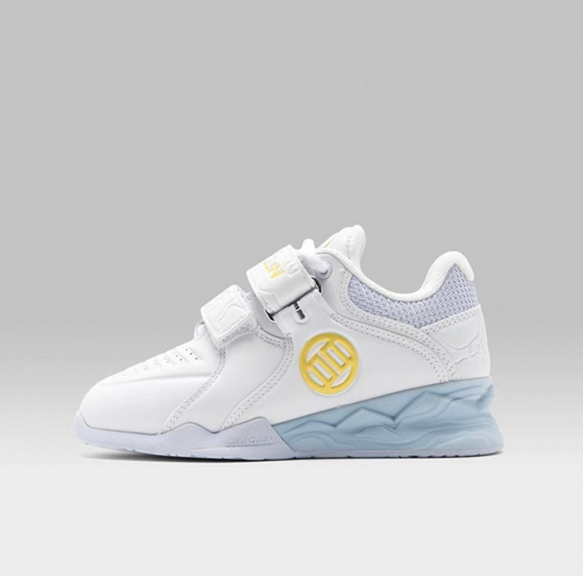 （Kids）Lu Xiaojun Lifter 1.0 Professional Weightlifting Shoes / Squat Shoes - White