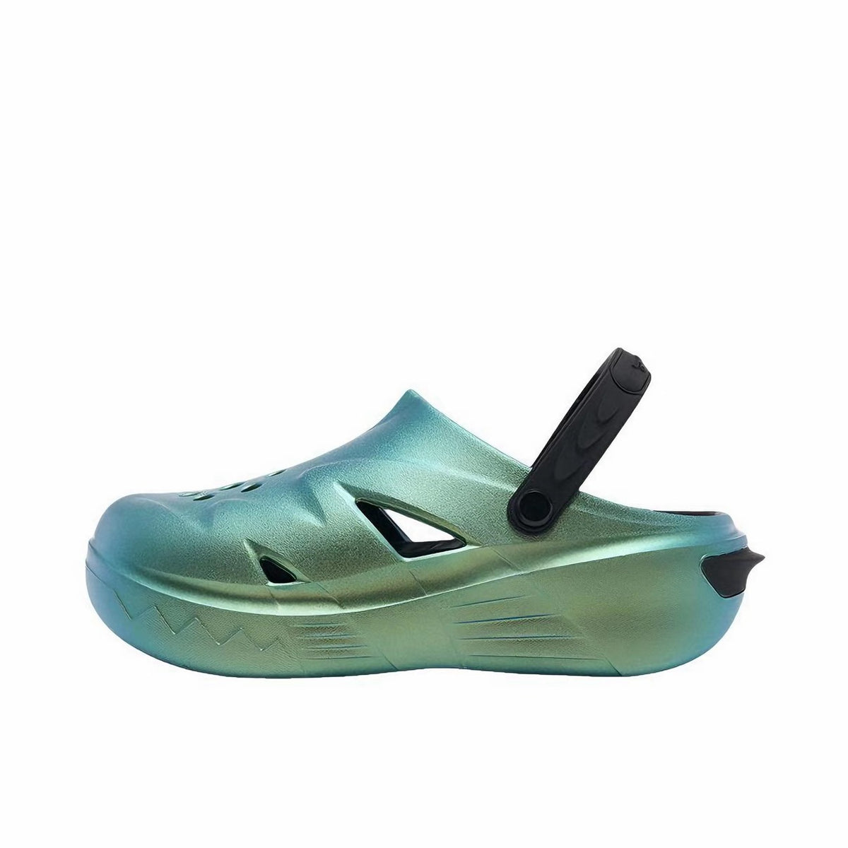 Rigorer Shark 4 SliX Technology Slides - Electroplated Green