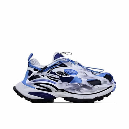 （Women）ANTA SNEAKERVERSE StrataVerse Rock Layer Low Dad Shoes - Nautical Blue/Pure White