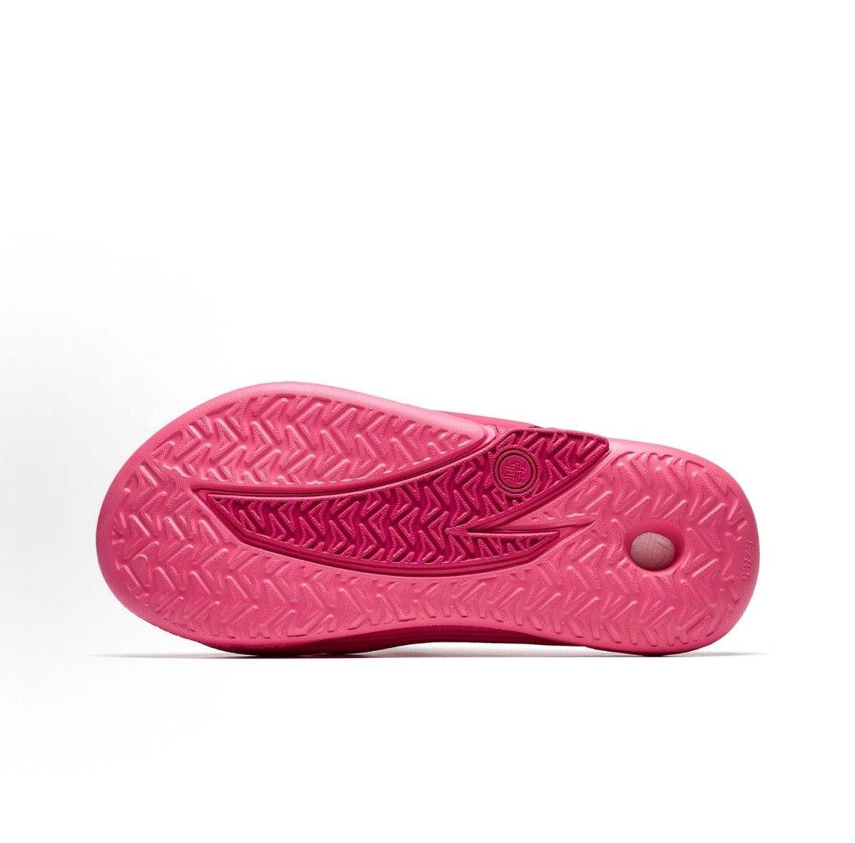 Anta Nitrogen Bubble Leisure Sports Recovery Slippers - Raspberry Red