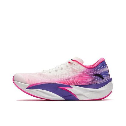 （Women & Men）Anta C202 6.0 Marathon Racing Shoes - White/Purple