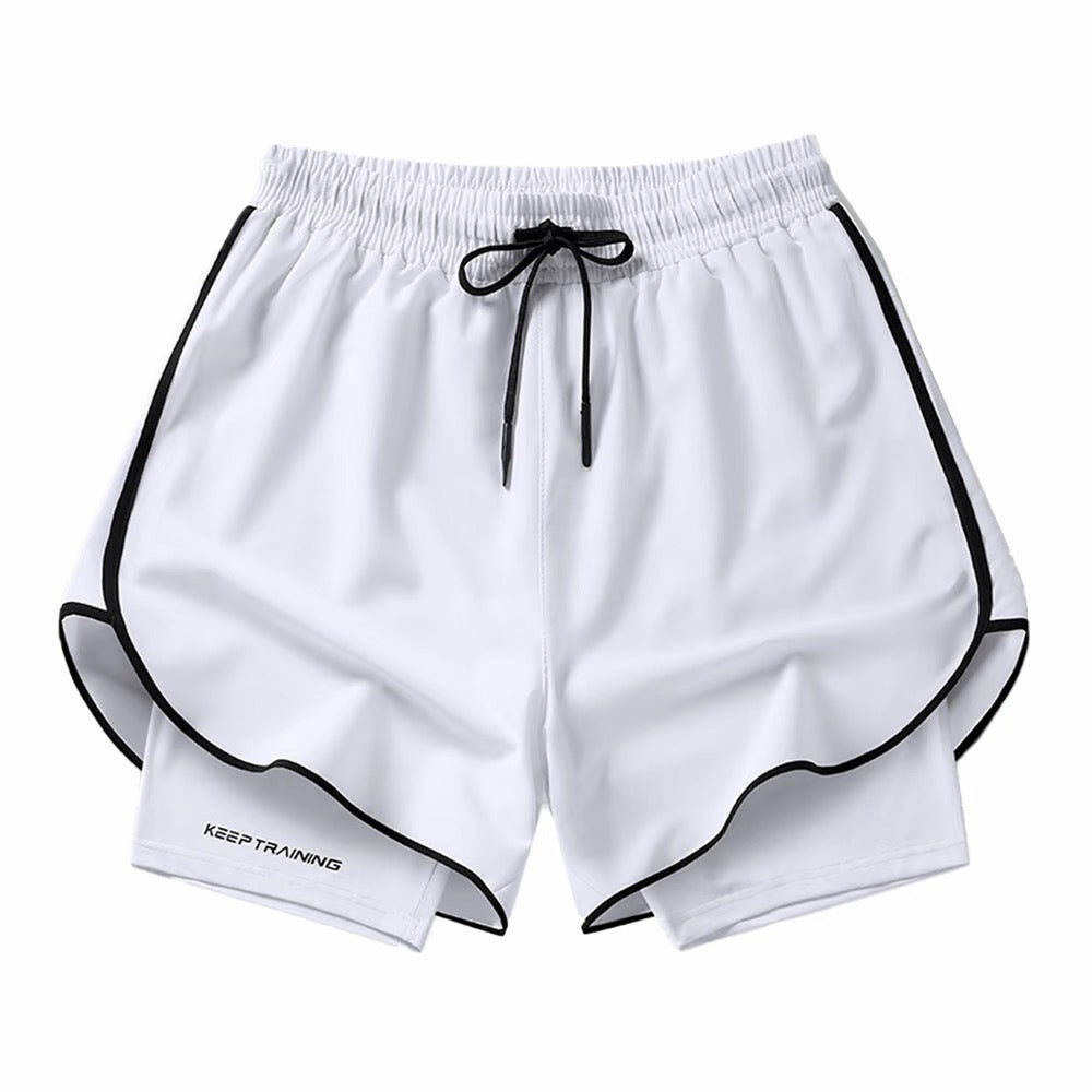Double-layer Marathon/Running Quick-drying Shorts