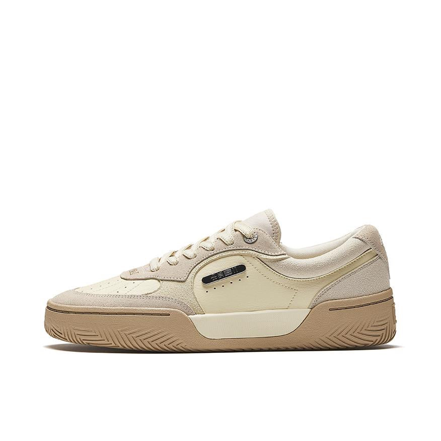 （Women/Men）Anta Kai Tribe Casual Skate Shoes - Almond White