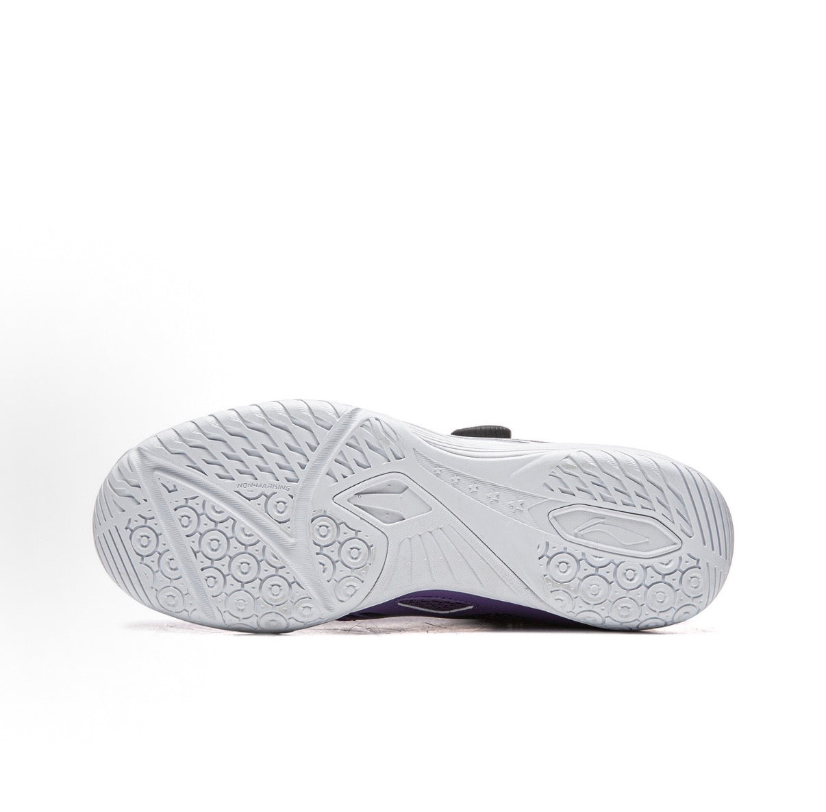 Li-Ning Mage Ess Table Tennis Shoes - White/Purple