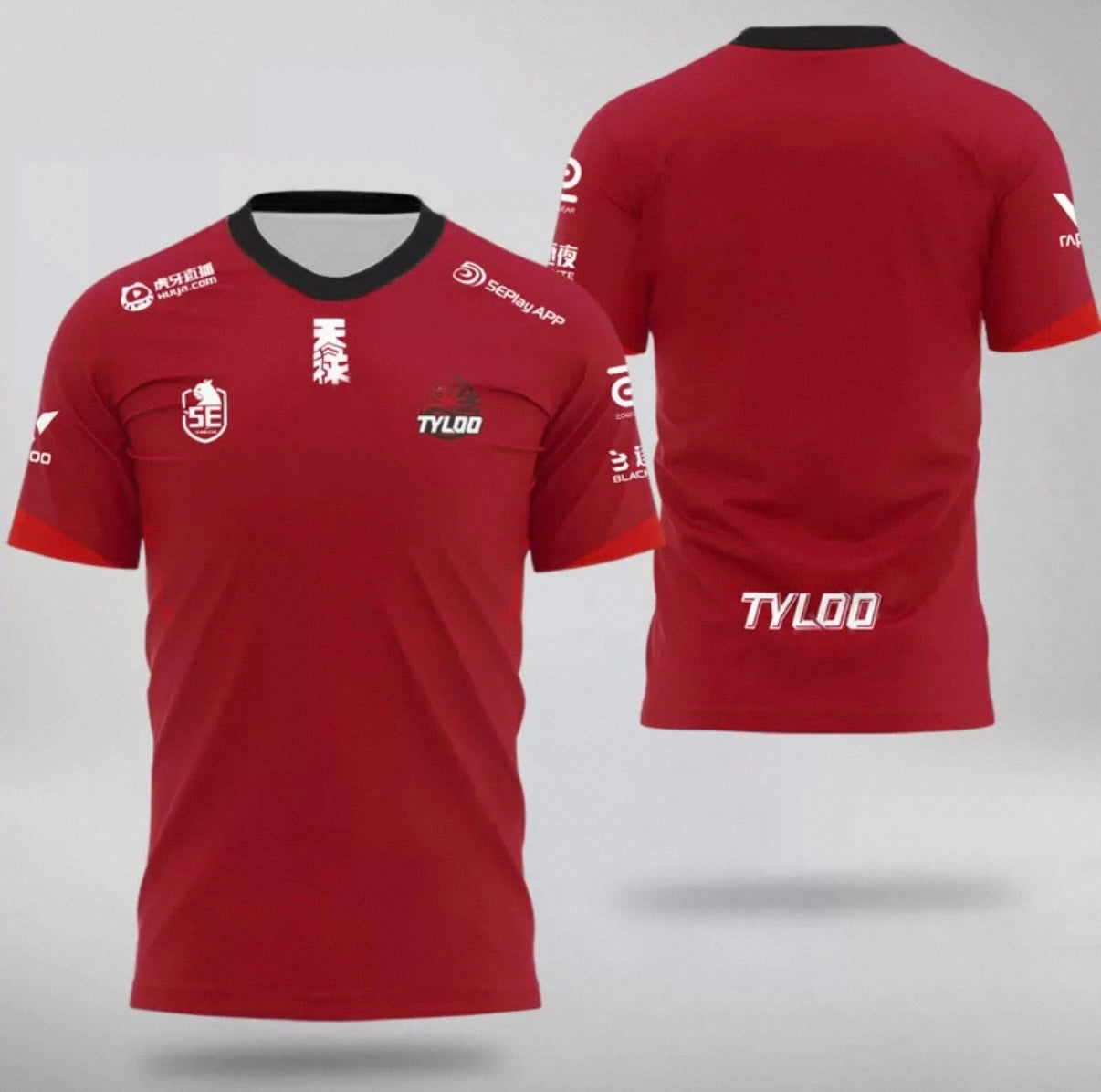 TYLOO Esports CSGO Customizable ID Major Gaming Jersey - DANK1NG & Eggplant