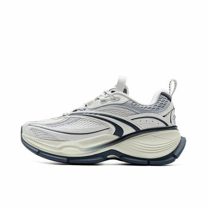 Xtep Basque 2 Sports Couple Height Increasing Shoes - Dawn Gray
