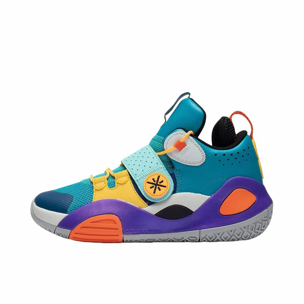 （Kids/Young）Li-Ning Wade All City 8 - Blue/Purple