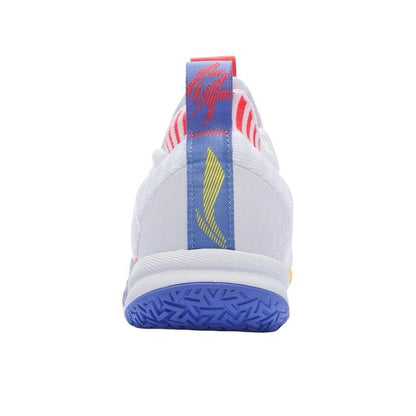 Li-Ning Dagger 4 Badminton Shoes - White/Red